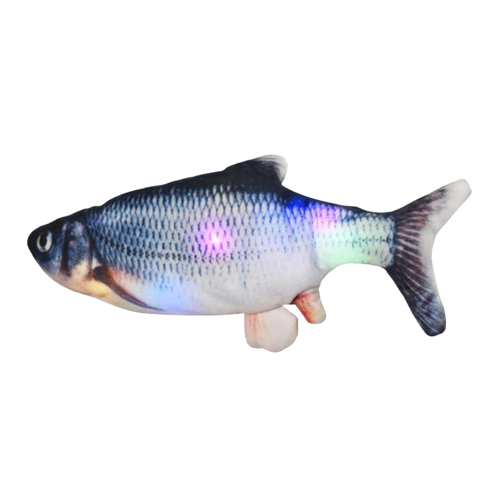 Cat Toy Fish USB Electric Charging Simulation Dancing Jumping Moving Floppy Fish Cat Interactive Toy