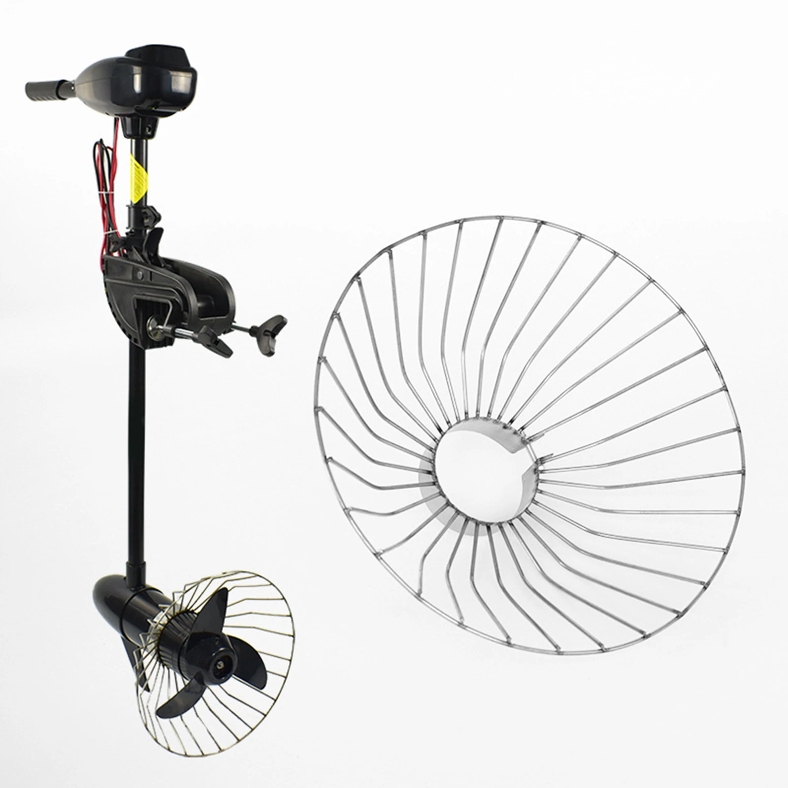 Propeller Safety Cage, Propeller Protector Anti-Winding Boat Motor Protective Net Boat Thrust Protection Guard for Canoe Kayak