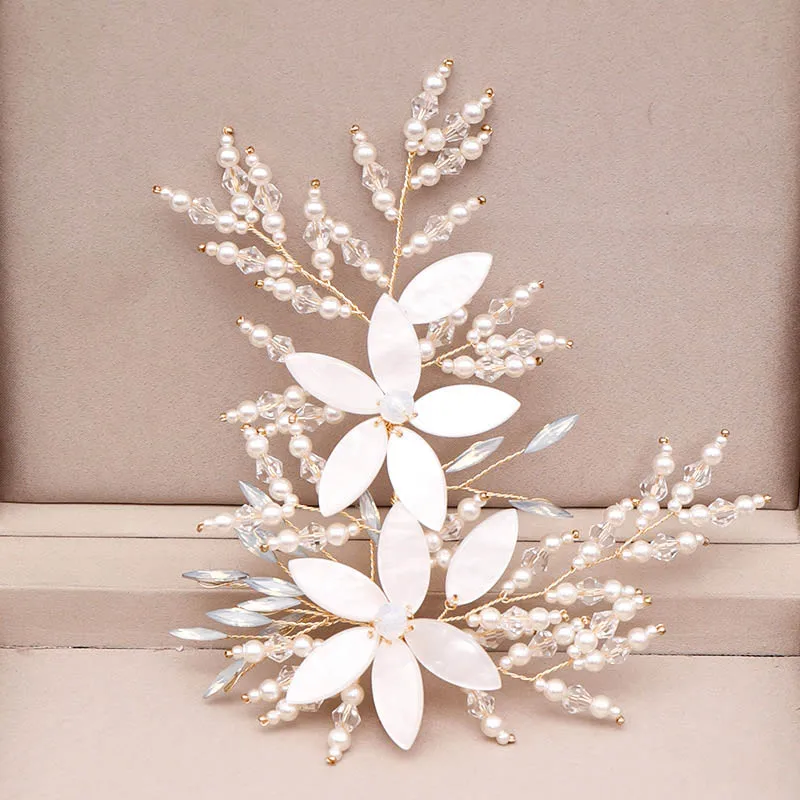 da moda, ornamento flor branca