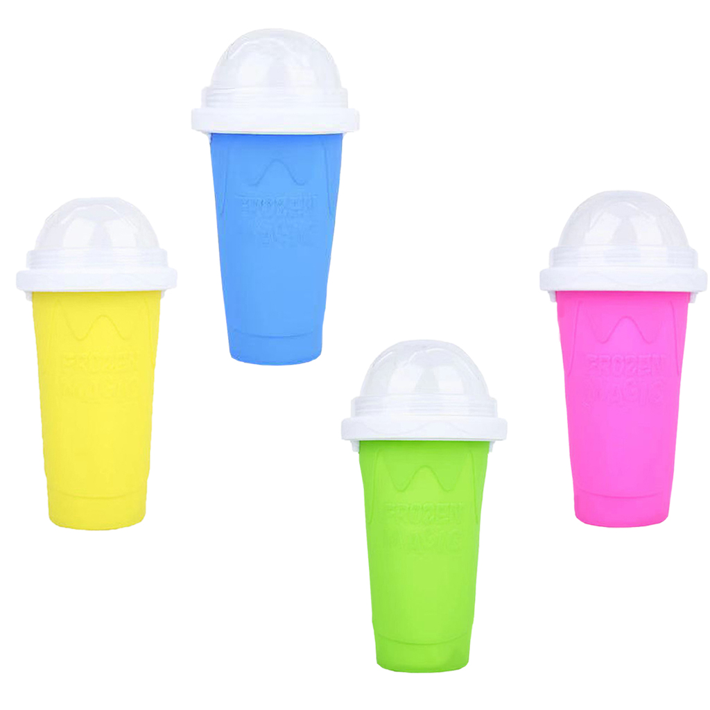 Quick Frozen Smoothies Cup Drinks Squeeze Cup for Children Fast Cooling