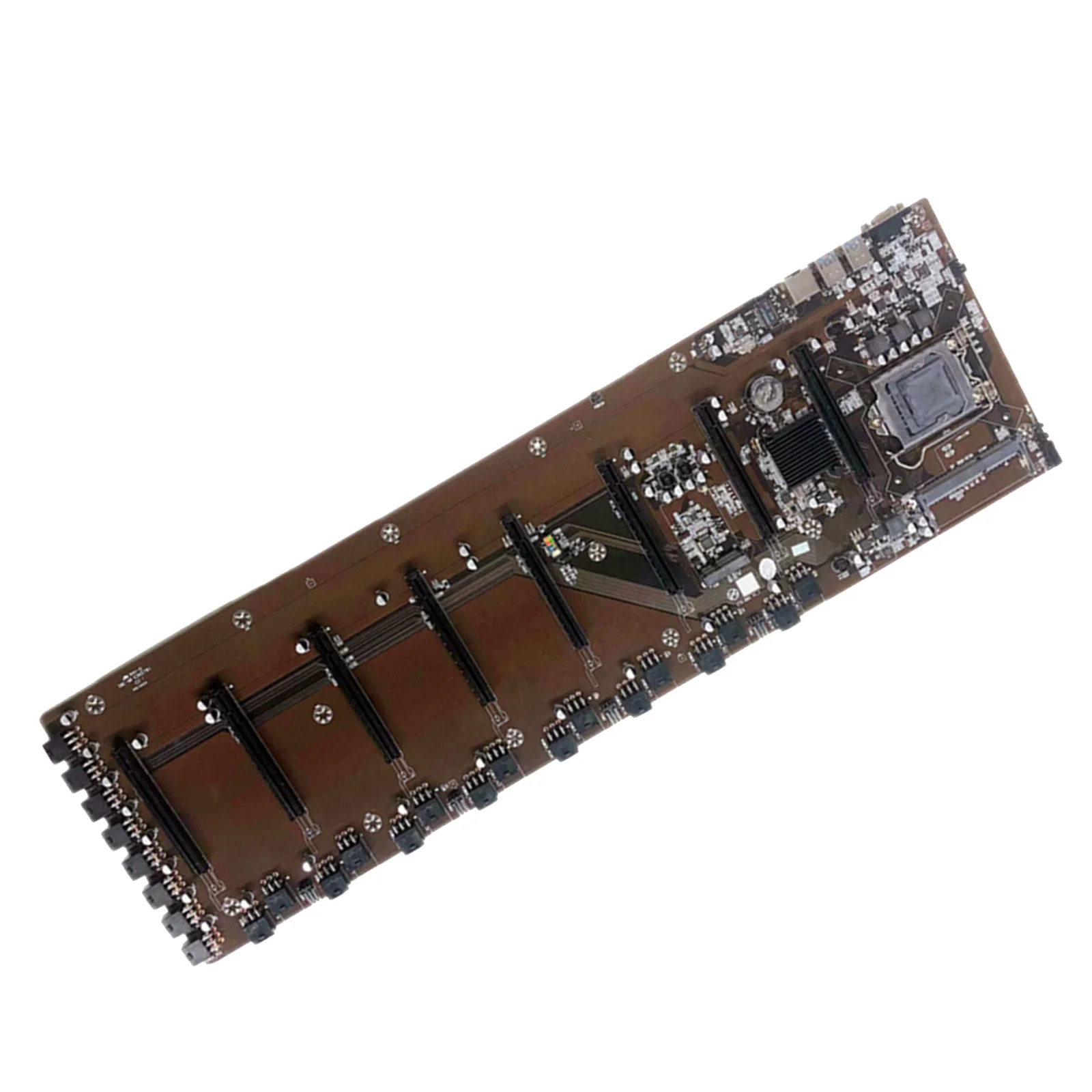 B85 マイニング マザーボード 8GPU CPU SSD (電源供給なし