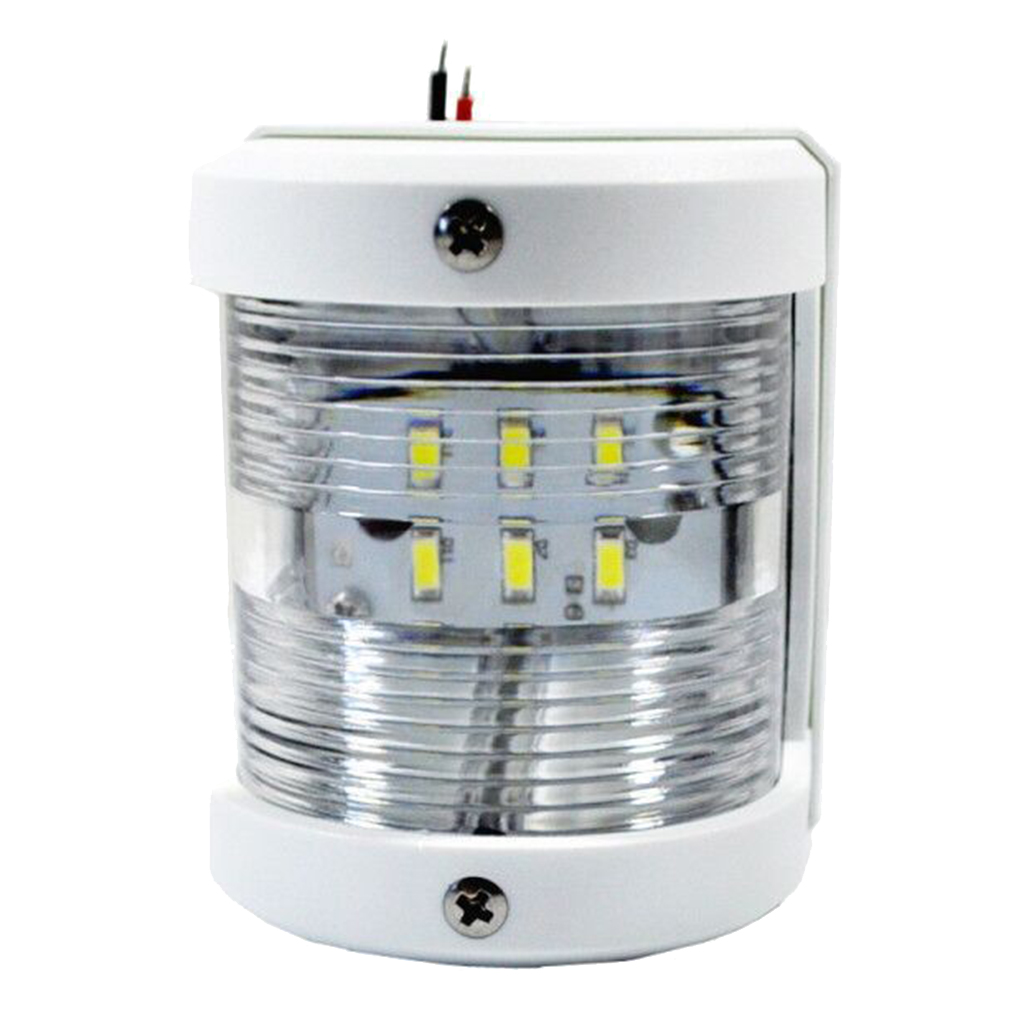Marine Boat White Stern LED Navigation Light Waterproof Yacht Night Sailing Lamp
