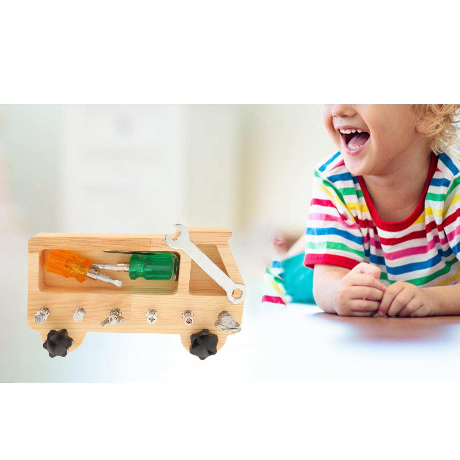 Screw Driver Board Screws Toys Screwdriver Educational Toy for Kids Children