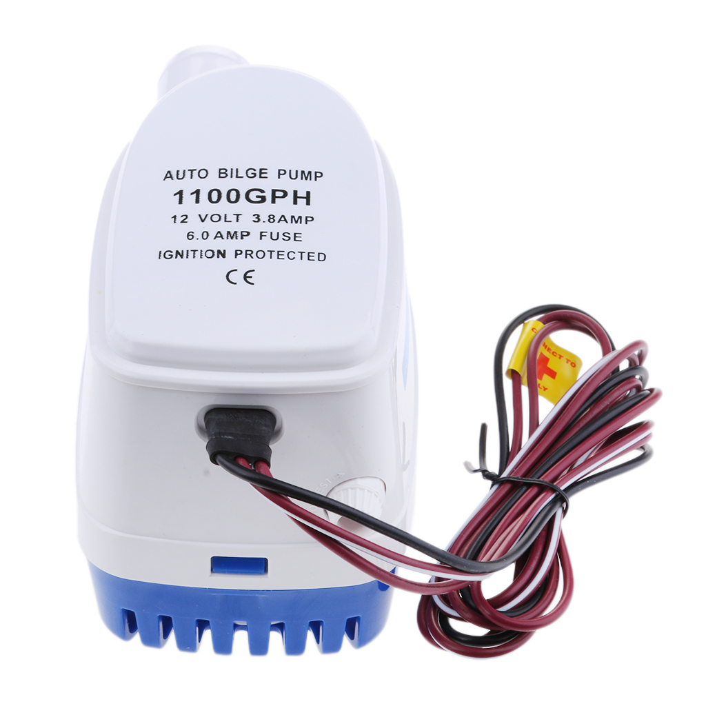 Boat Marine Accessories 12v 1100GPH Automatic Bilge Pump Bilge
