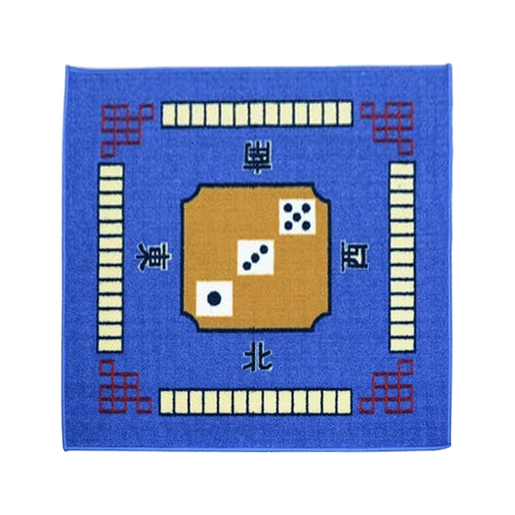 1Pc Silence Table Cover Mahjong Anti-slide Mat 79cm For Board Game Card Game