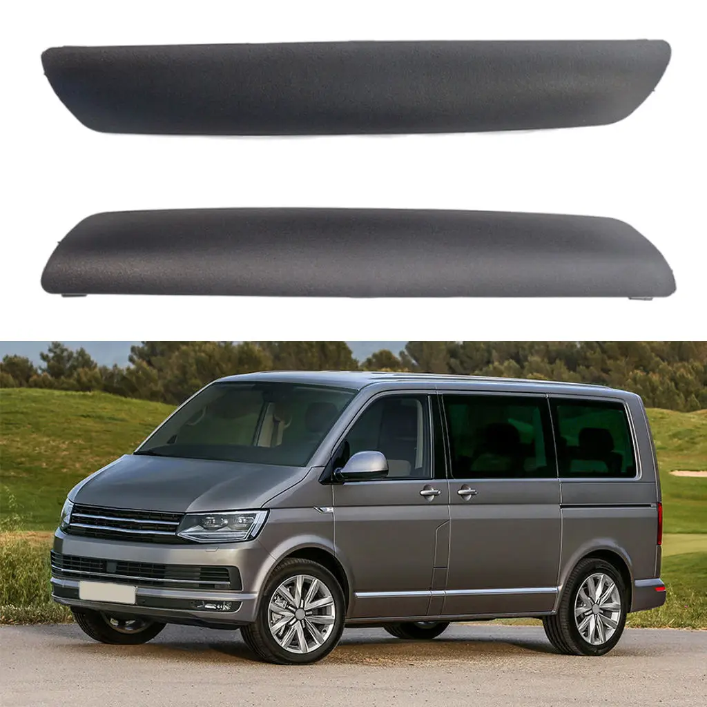 Interior Door Handle Cover Caps Car Black Front Trim Cover for Transporter T5   V 10-15 7H0867171C 7H0867179F