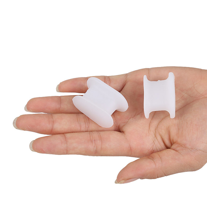 Best of 2Pcs=1Pair Silicone Toe Separator Bunion Corrector Spacer Thumb Straightener Good Hallux Valgus Deformity Effect Pedicure Reviews & Tips