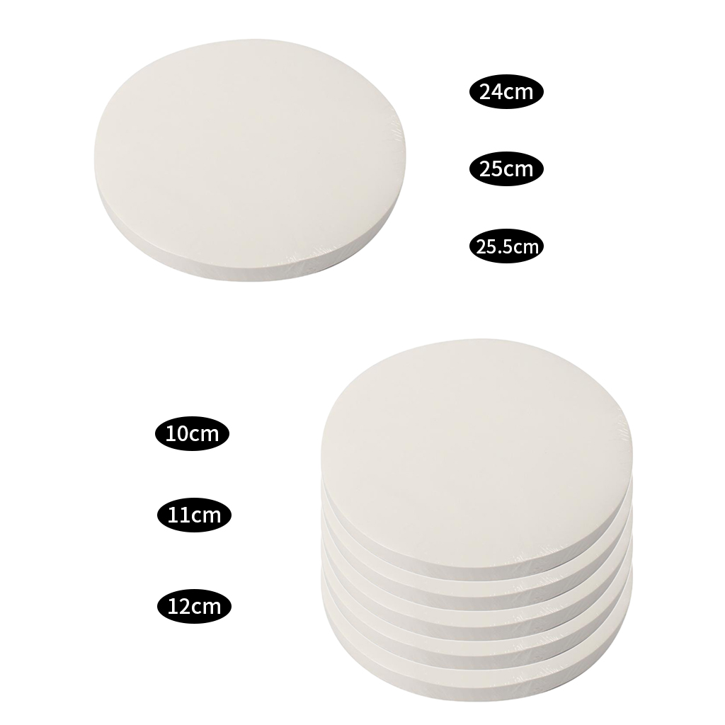 Round Baking Paper Circle Parchment Paper Liner BBQ Oven Patty Hamburger Paper Cake Non-Stick Baking Tool for Baking Cookies