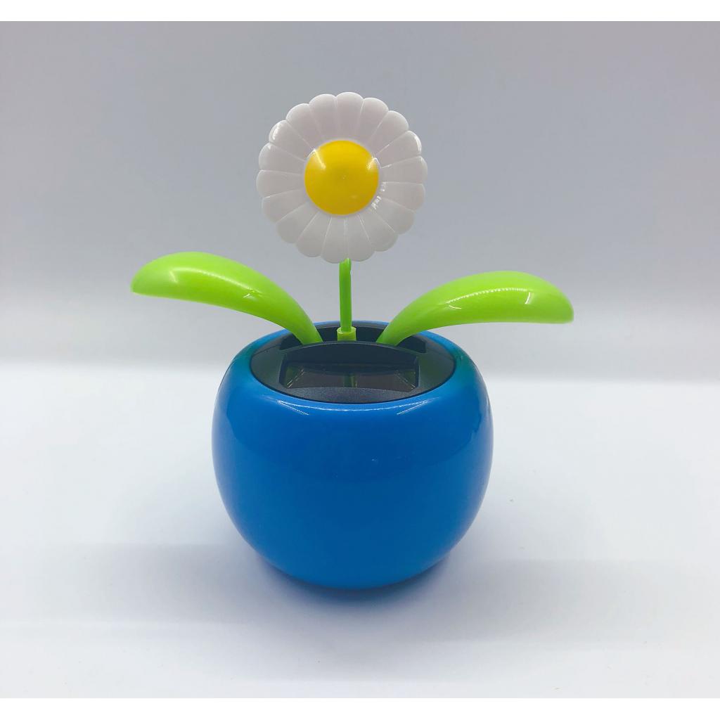 Solar Powered Flower Dancing Toy, Swinging Bobble Plant Toys For Car Dashboard