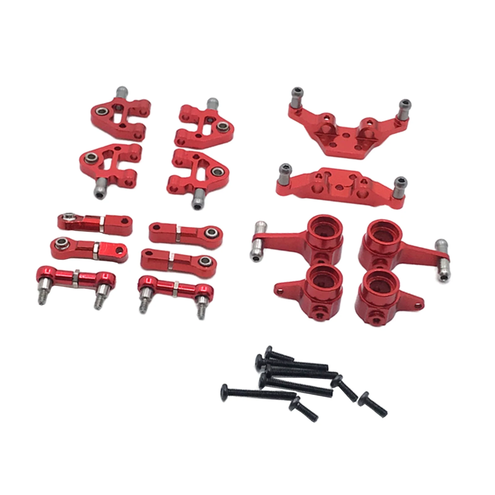 RC Upgrade Metal Kit Shock Towers Brackets , Upper and Lower Swing Arms for Wltoys K969 K979 K989 1/28 Truck Car Accessories