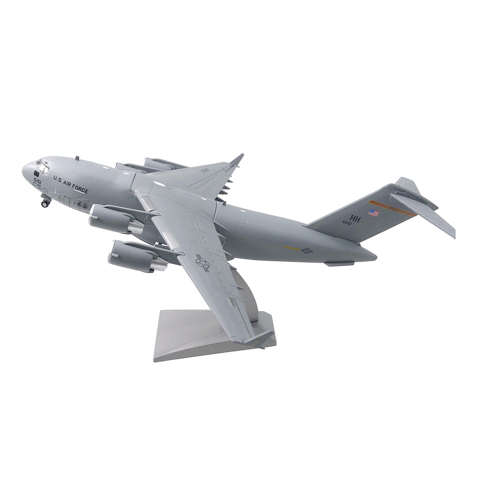 Collection Usa C-17 Transport Plane Scale: 1/200 Die-cast Models Toys with