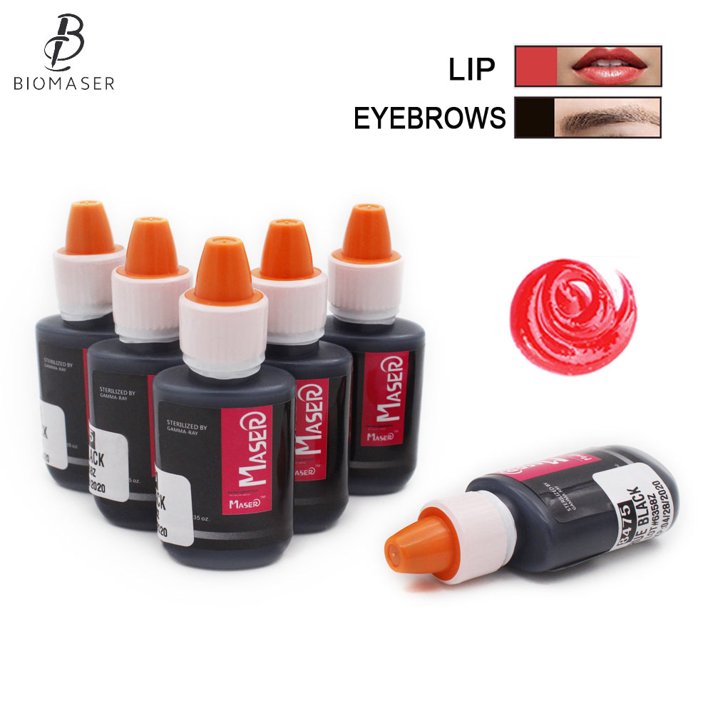 Best of 10PCS Wholesale Maser Tattoo Ink Permanent Makeup Microblading Pigments For Eyebrow Eyeliner Lip Art Cartridge Tattoo Supplies Reviews & Tips