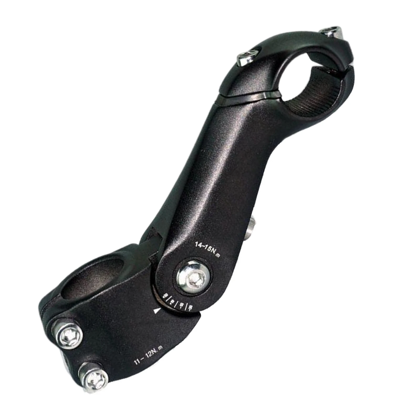 Adjustable MTB Stem for Bike Shorts Handlebar Stem 25.4MM Aluminum Alloy Mountain Road Bicycle Cycling Stems Part