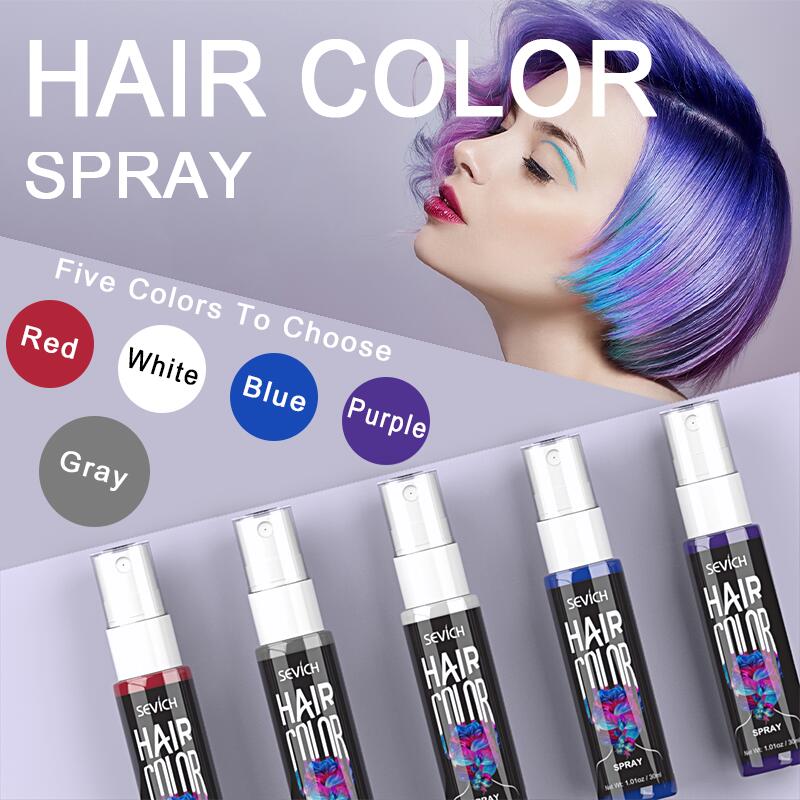 Best of Sevich 5 Color Hair Color Spray Instant Hair Color Hair Styling Product 30ml Temporary Hair Dry Color Fashion Beauty Makeup Reviews & Tips