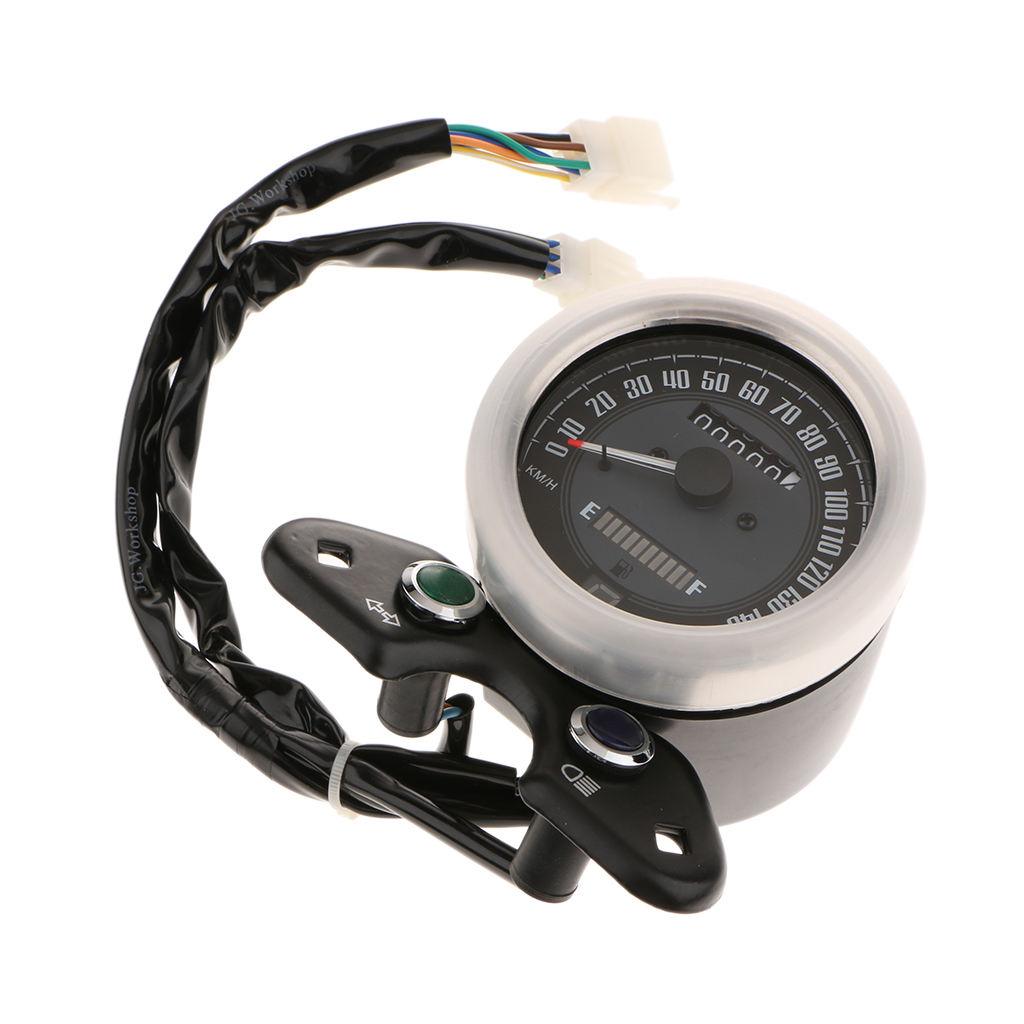 Motorcycle Digital Odometer Speedometer Tachometer KMH for CG125 Cafe Racer