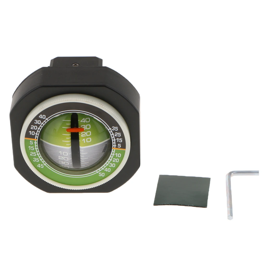 Car Angle Tilt Inclinometer Measurement with LED lights Bright Gradient Tool