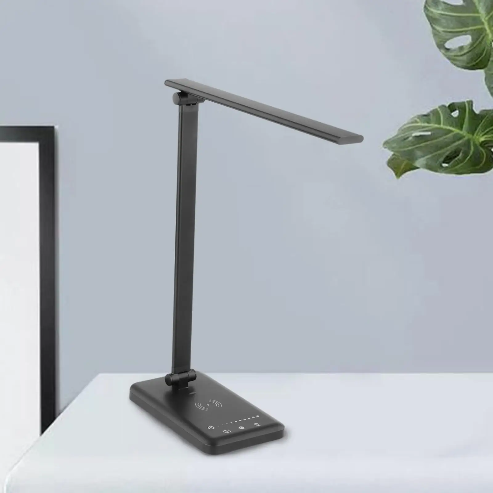 Desk Lamp Touch Table Lamps with Wireless Charger For Living Room Desktop Foldable Dimmable Eye Protection Study Lamp Led Light
