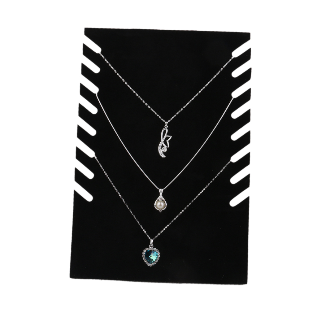 Collapsible Jewelry Chain Necklace Pendant Display Stand Holder Organizer