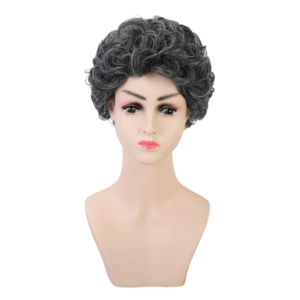 African Kinky Curly Heat Resistant Fashion Stylish Punk Cosplay Party Wig