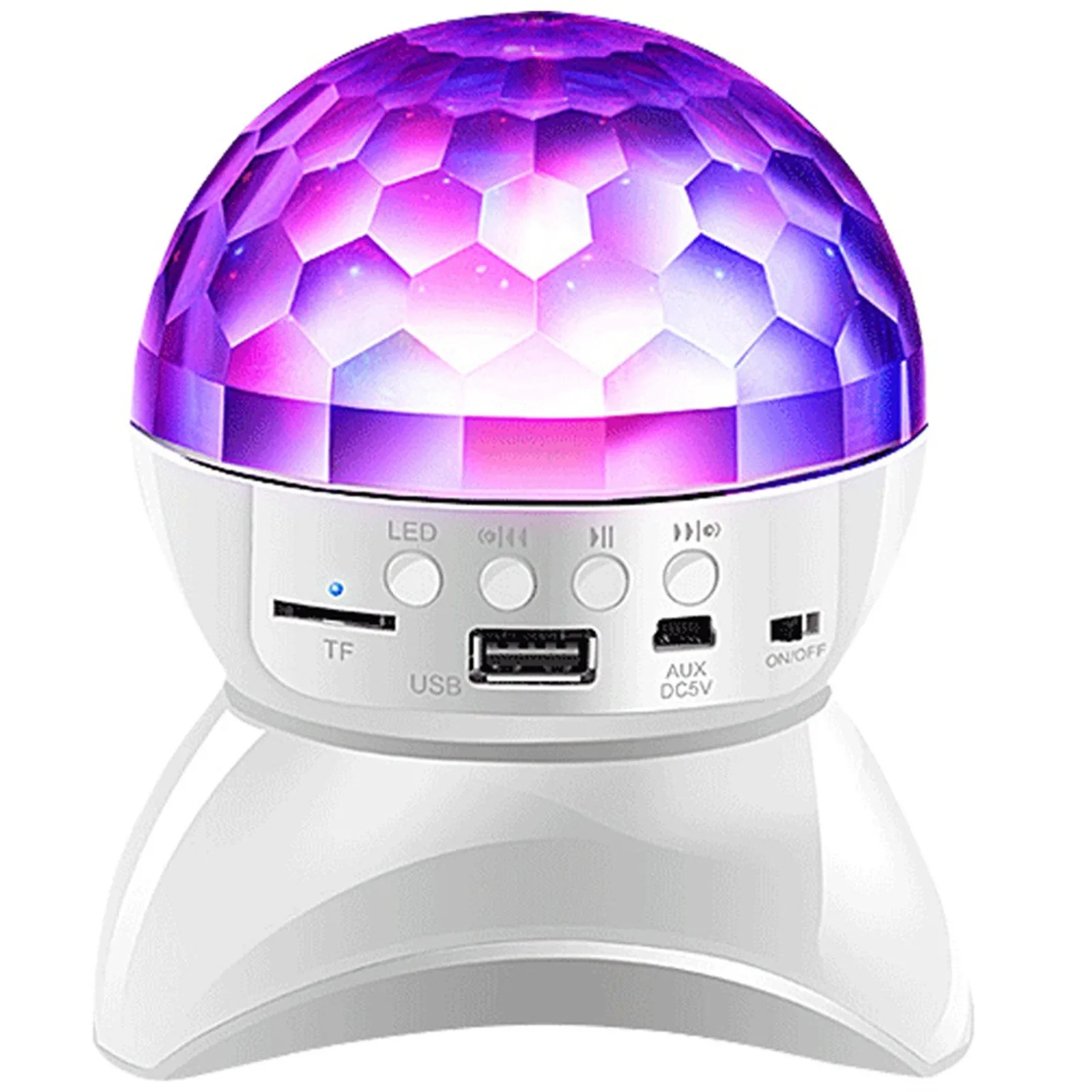 fluweel Oceanië plotseling Bluetooth Speake Led Crystal Ball Disco Bluetooth Draagbare Speaker Led  Party Verlichting Ondersteuning Fm Tf Card Aux U Schijf Thuis cinema -  AliExpress