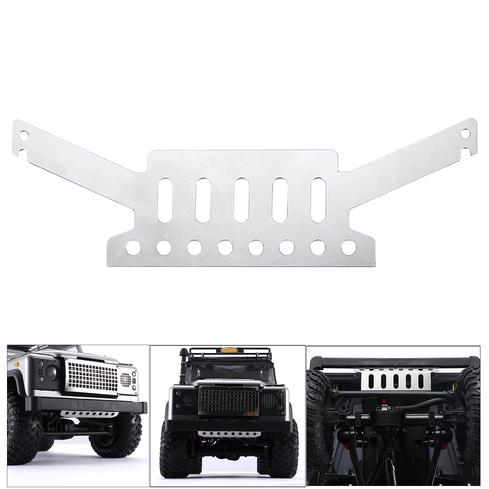 Remote Control Car Metal Front Chassis Armor Collision Avoidance for MN D90 D91 MN99 MN99S 1/12 RC Crawler