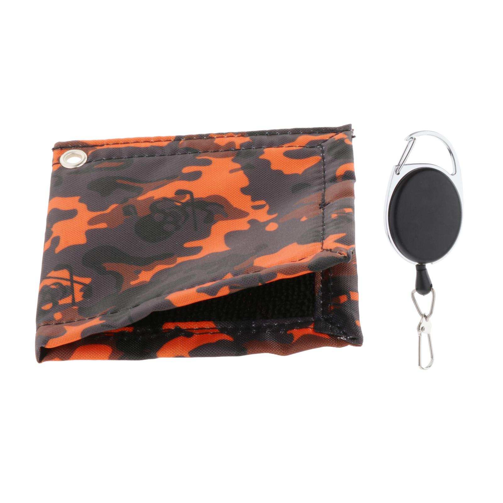 Square Golf Ball Cleaning Towel Portable Microfiber Wiping Cloth Mini 4.3 x 4.3 inch Cleaner Towel Pocket Golf Accessories