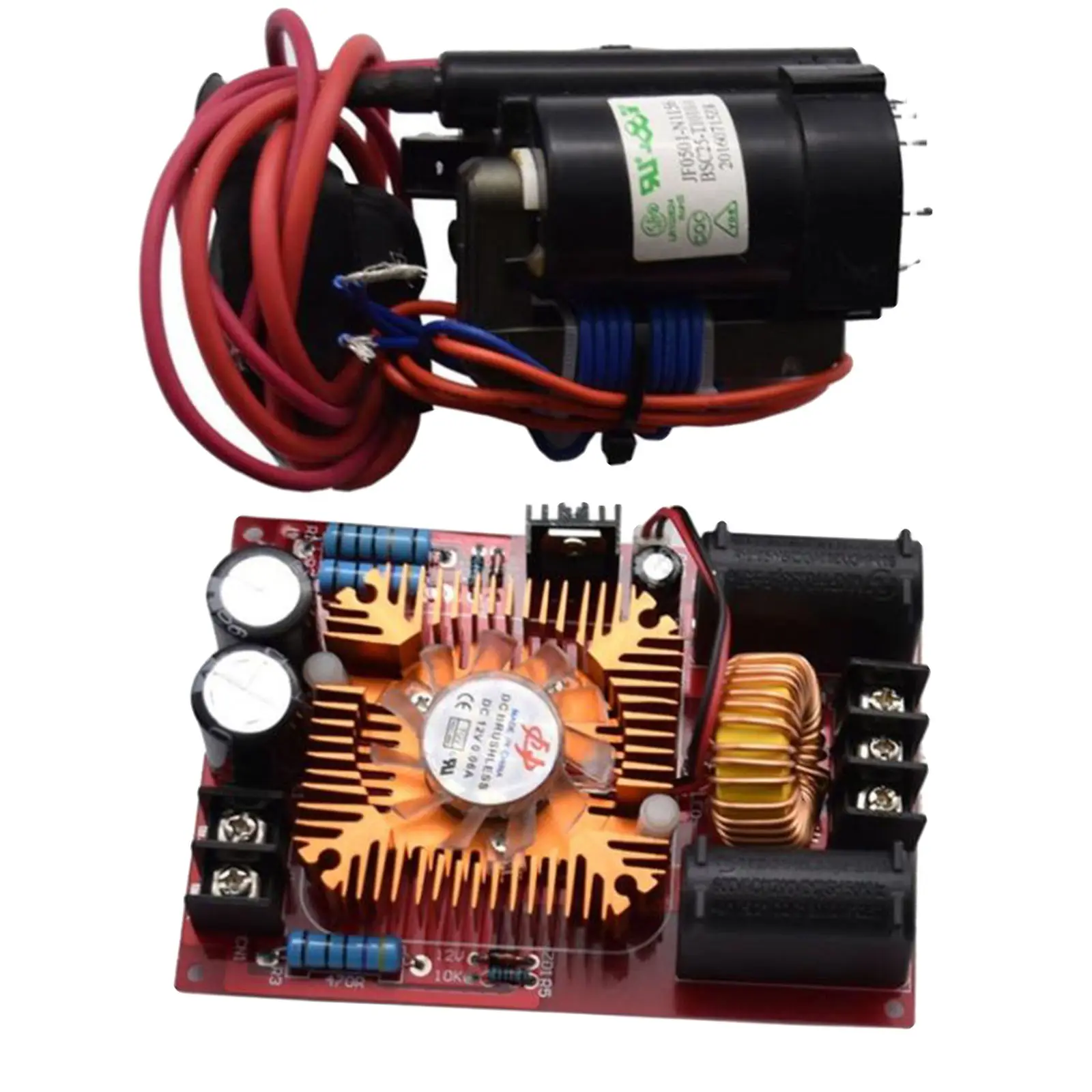 Zvs Tesla Coil Flyback Driver Fan High Voltage Auto Accessories for Sgtc Marx Generator Tesla Coil Driver Board Driver