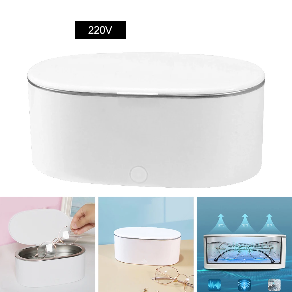 Home Ultrasonic Cleaning Machine High Frequency Vibration Washing Jewelry Glasses Watch