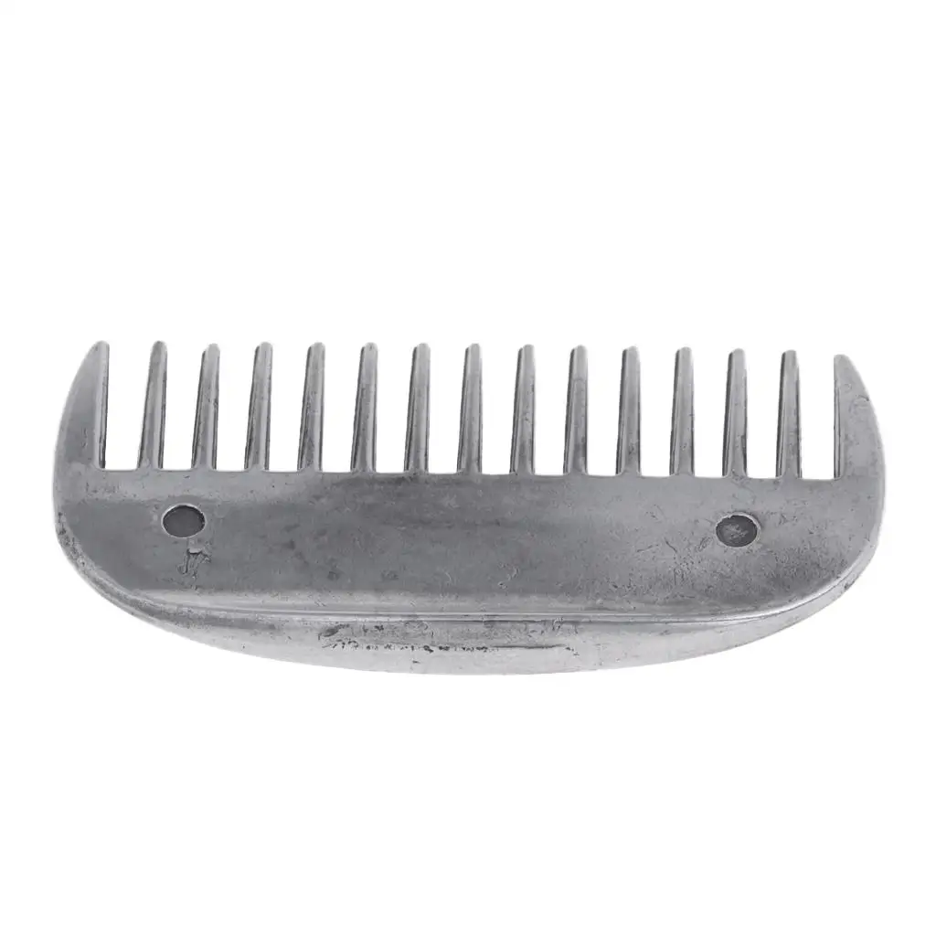 Heavy Duty Metal Horse Curry Comb Brush Horse Pony Mane Tail Body Hairy Curry Cleaning Tool