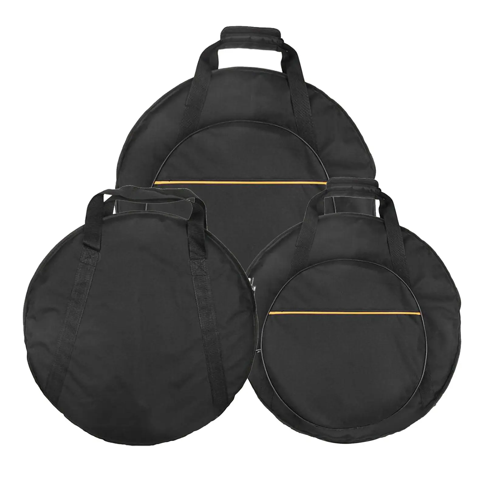 1x Multi-Function Cymbal Bag Anti-Fall with Carry Handles Heavy Duty Instrument Supply Musical Instrument Storage Bag