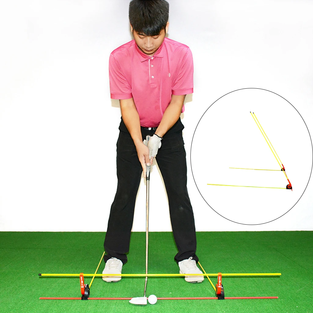 Portable Golf Swing Trainer Gesture Corrector Training Aids Auxiliary Tool