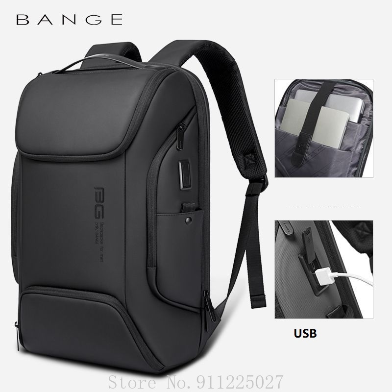 Luxury Backpack Men's Business Bag Usb 