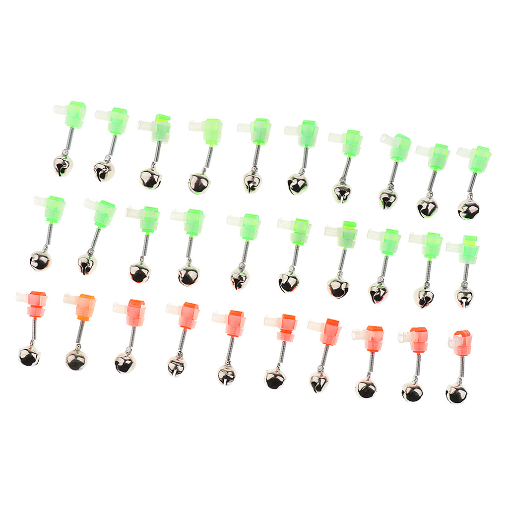 30x fishing eel bells set eel bells double bite indicator for fishing