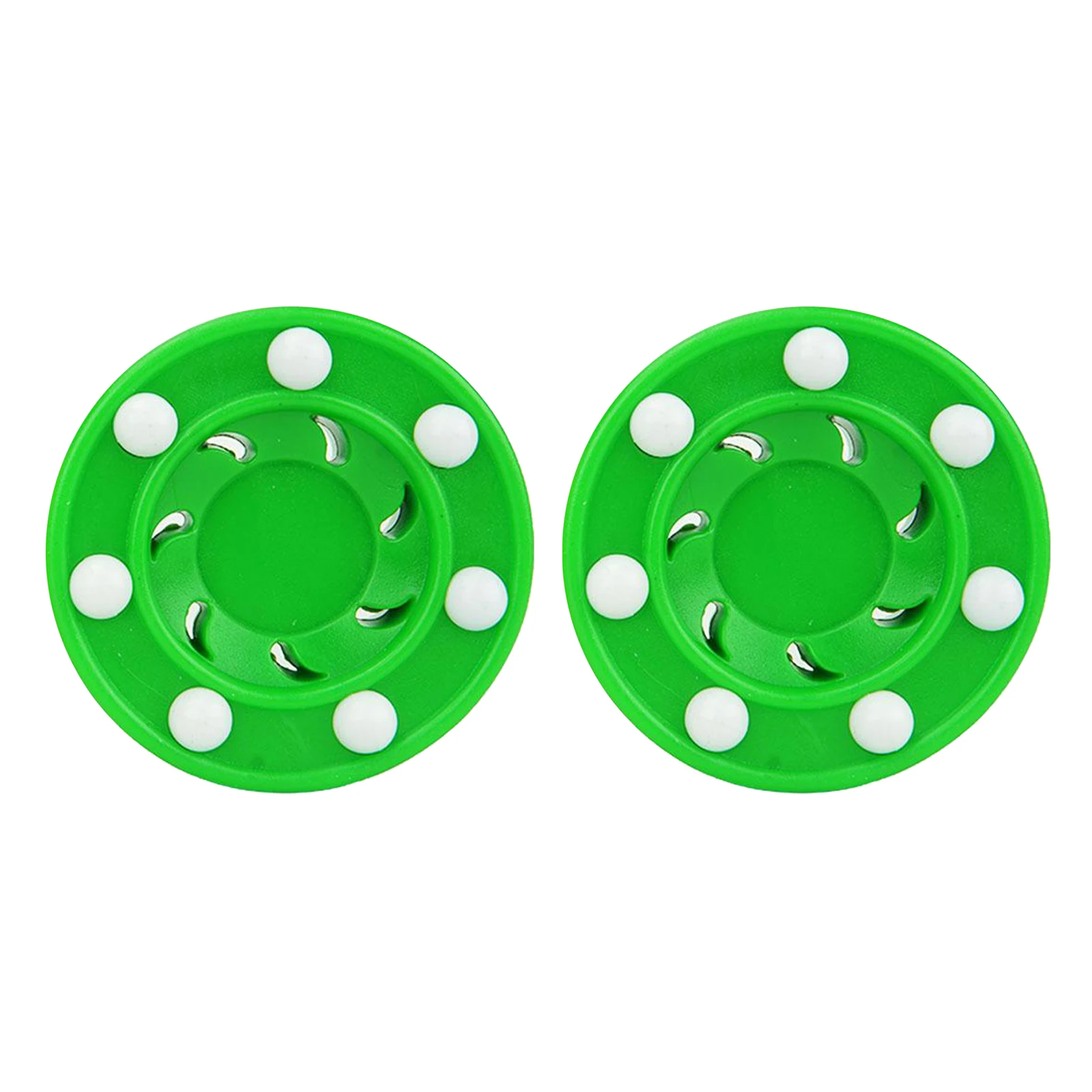 2x Roller Hockey Game Puck Pro Shot for Practicing and Classic Training Indoor
