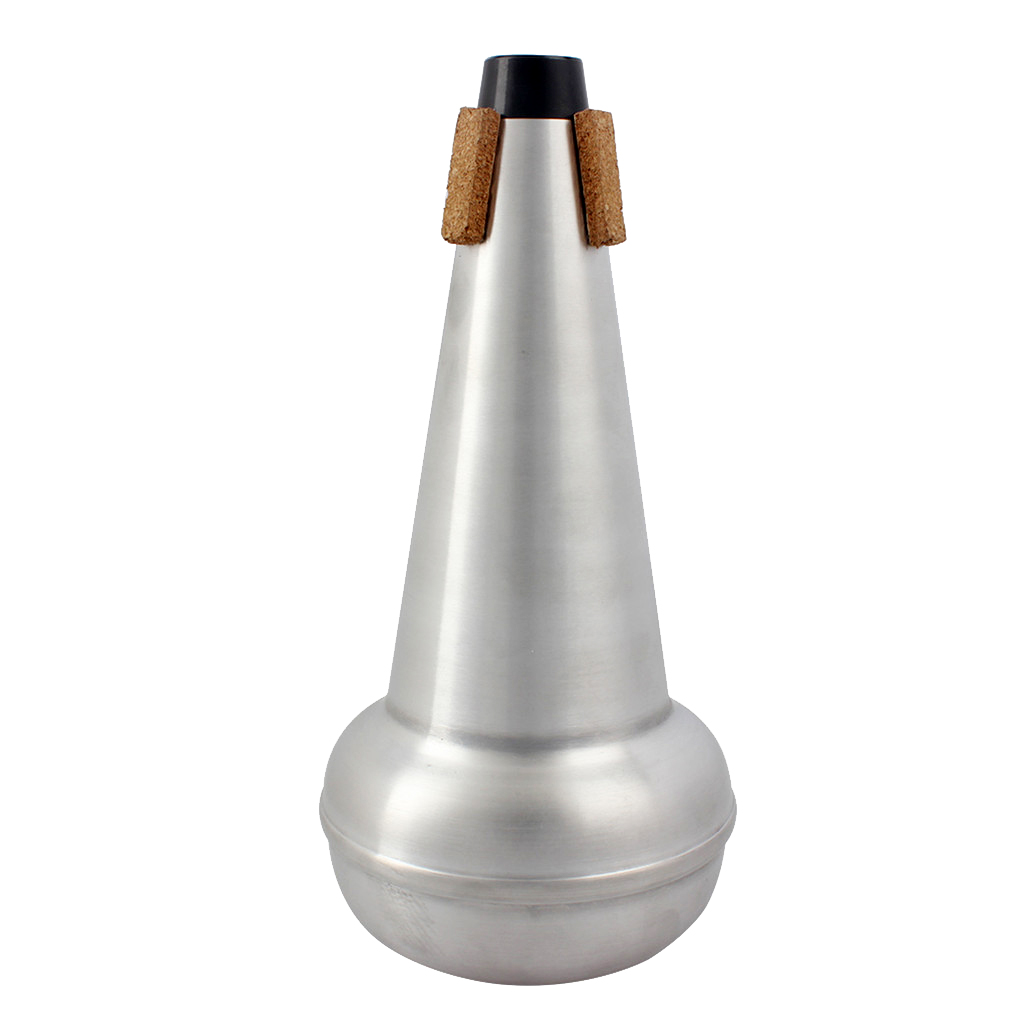 Sliver Aluminium Alloy Mute Norrow Tone For Tenor Trombone Musicians Tool