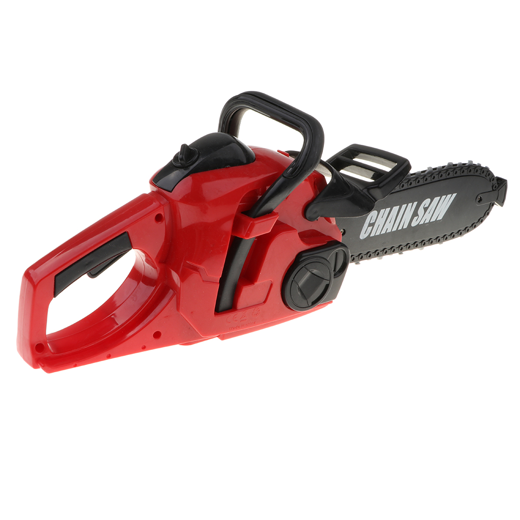 Simulation City Construction Chainsaw Tool w/ Realistic Sounds for Children Toys