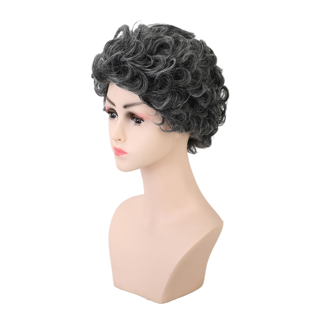 African Kinky Curly Heat Resistant Fashion Stylish Punk Cosplay Party Wig