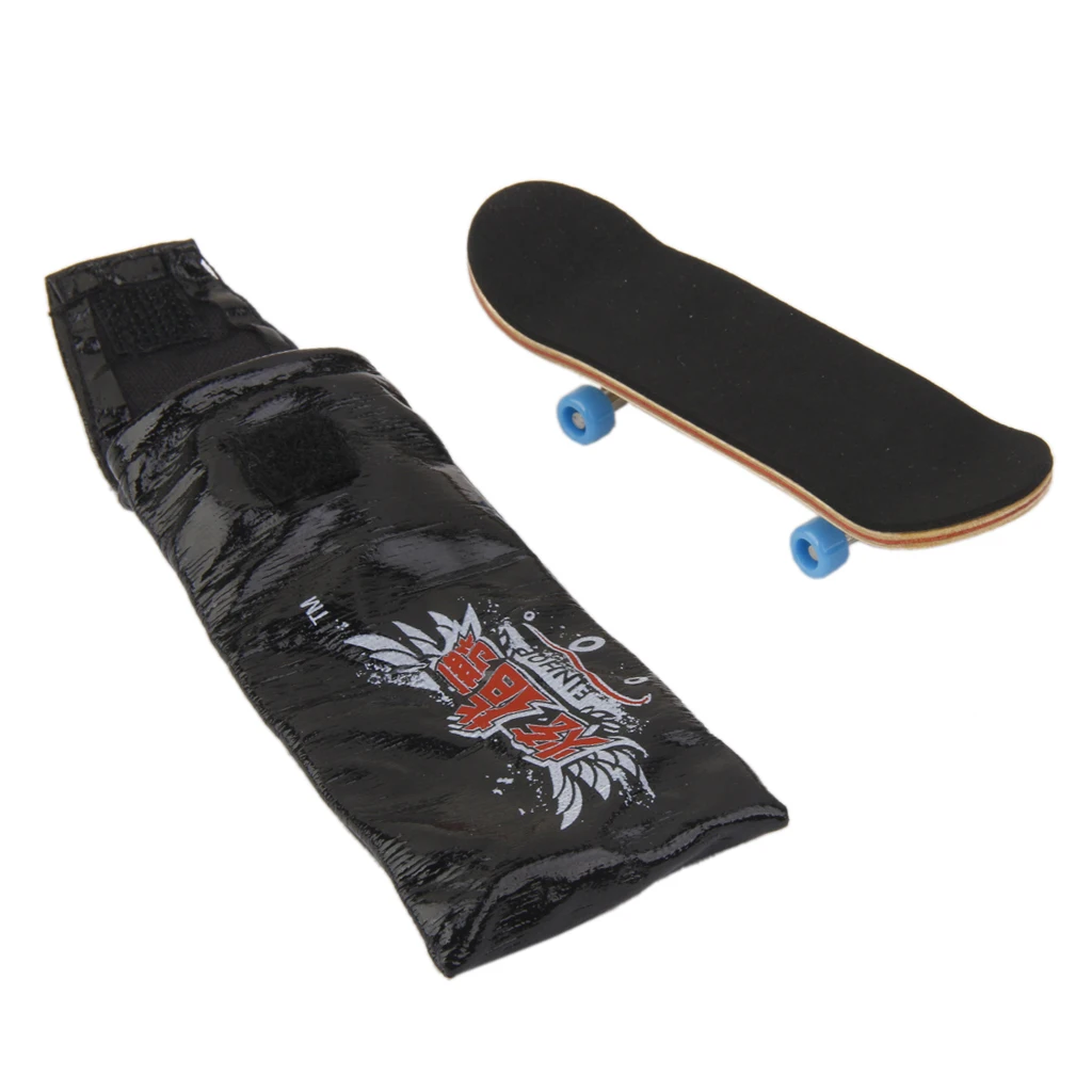 Fingerboard Skateboard Complete Maple Wooden Deck Board Boys Kids Toys 95mm