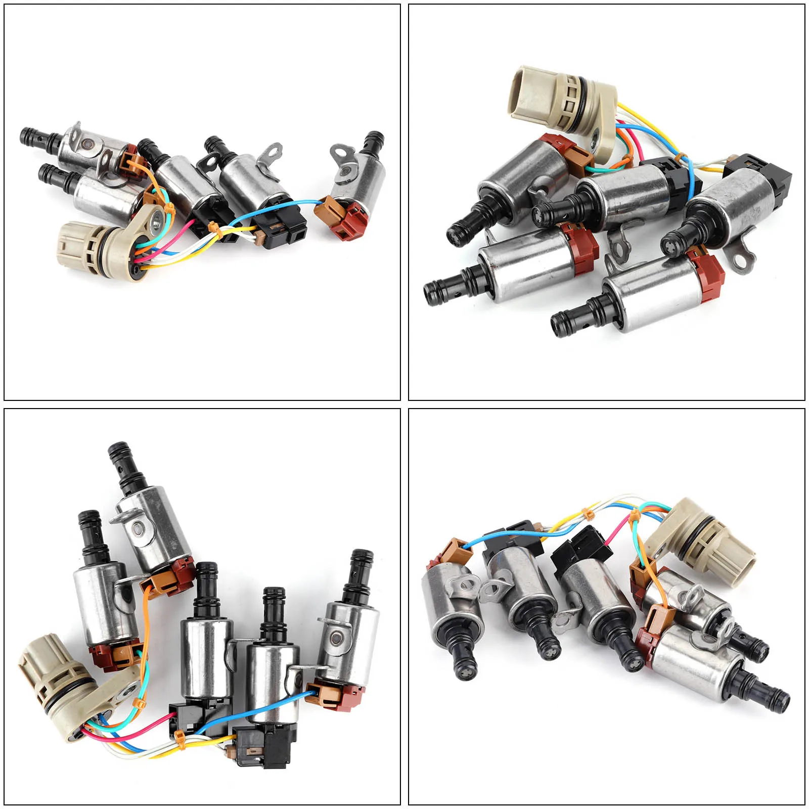 Automatic Transmission Solenoid Set for Honda CR-V Element 2012-2015 2007-2011 28400PRP004 Replacement