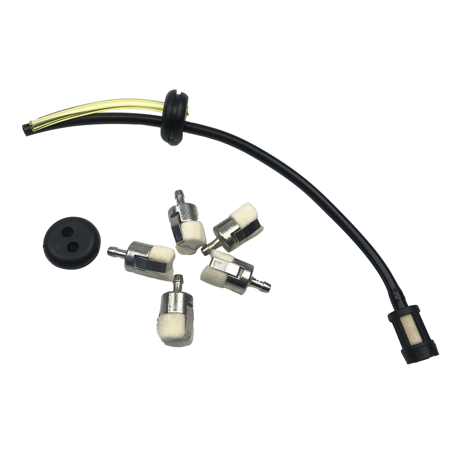 Replacement 506742601 Fuel Pipe Filters & Grommet for Husqvarna Redmax EBZ8001 EBZ7001 350BT Blowers Fuel Line Filter