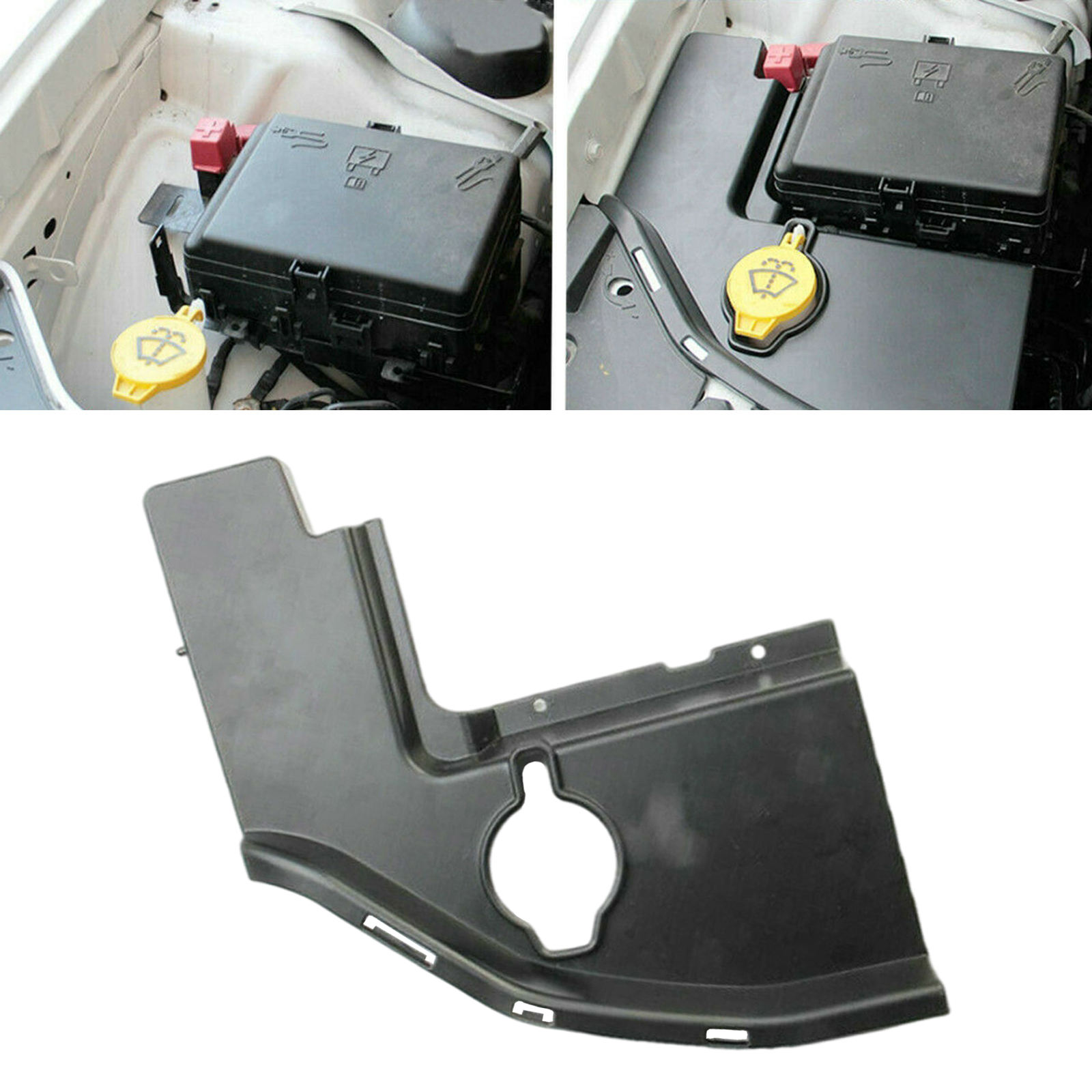 Engine Bay Panel Covers Tank Cover Panel Windshield Washer Tank For Charger 15-21.