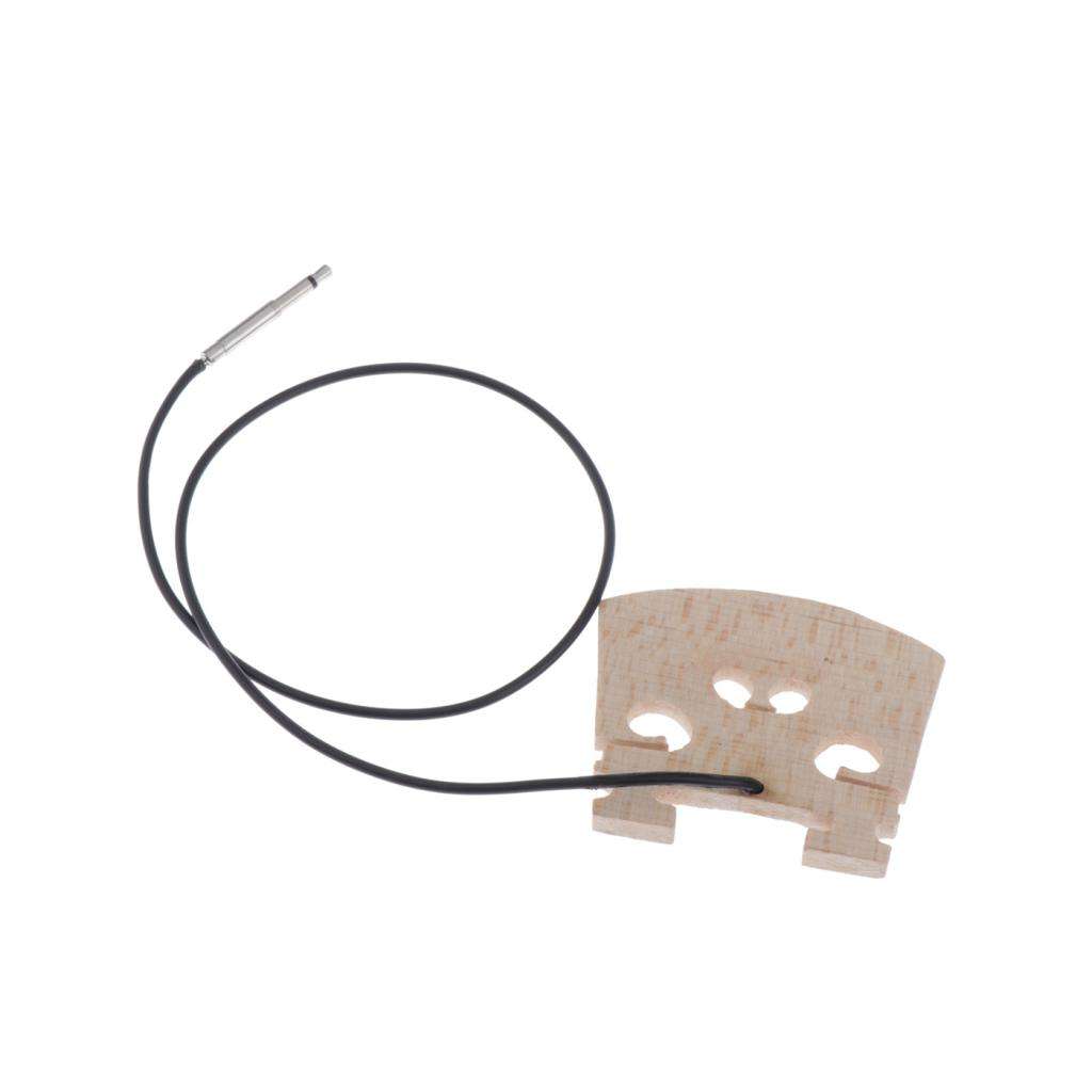 Micro Bridge for Piezo Electric Violin for Full 4/4 Violin Bridge