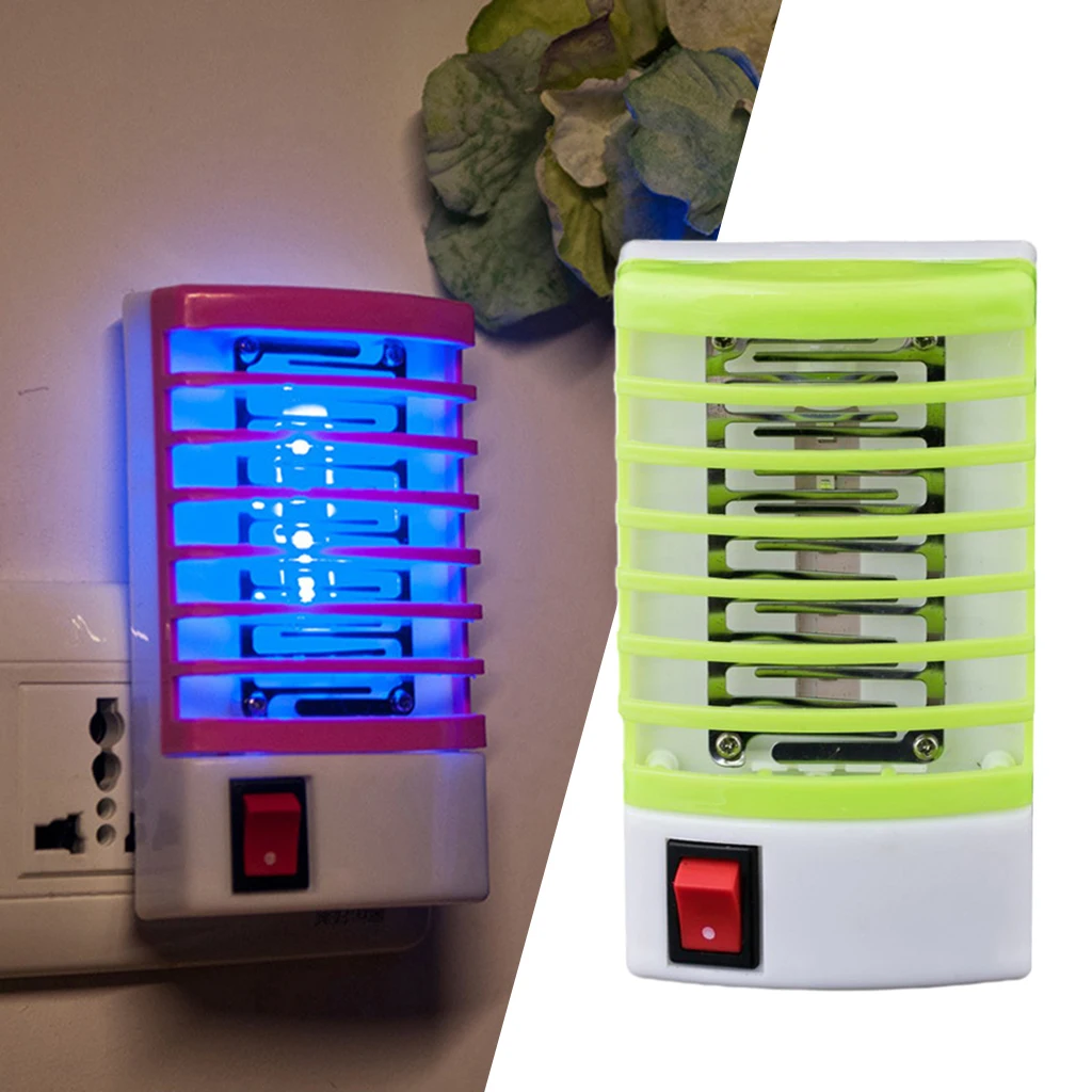 Electric Mosquito Killer Insect Zapper Pest Trap Fly Catcher Lamps  EU/US Plug Socket Electric Mosquito Repellent Fly Bug