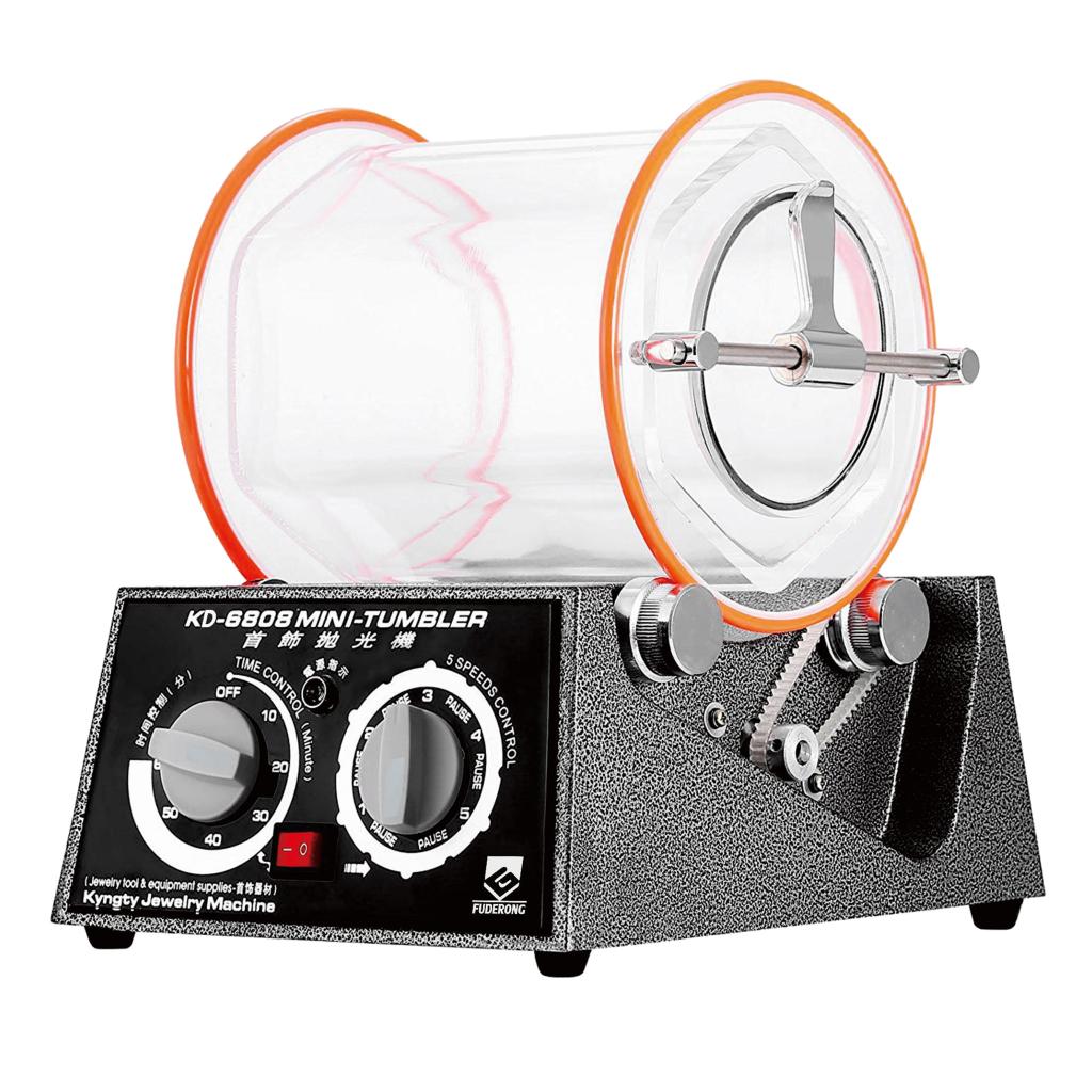 Jewelry Rocks Stones Polishing Machine Drum Rotary Polisher Finisher - 80W 3kg US Plug, Easy to Operate