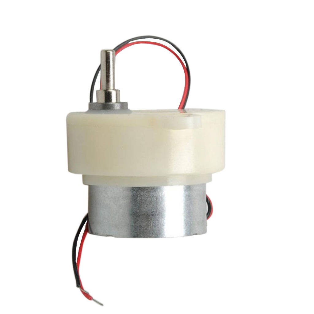 DC 3V 6V 12V Gearbox  Reduction Slow- Metal For DIY Boat Model