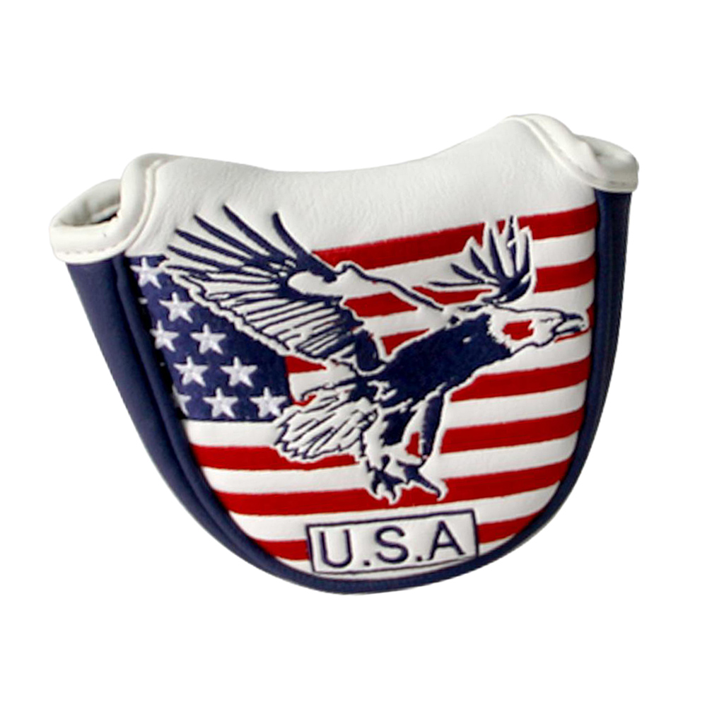 Golf Putters Headcover Mallet PU Golf Club Head Cover for  
