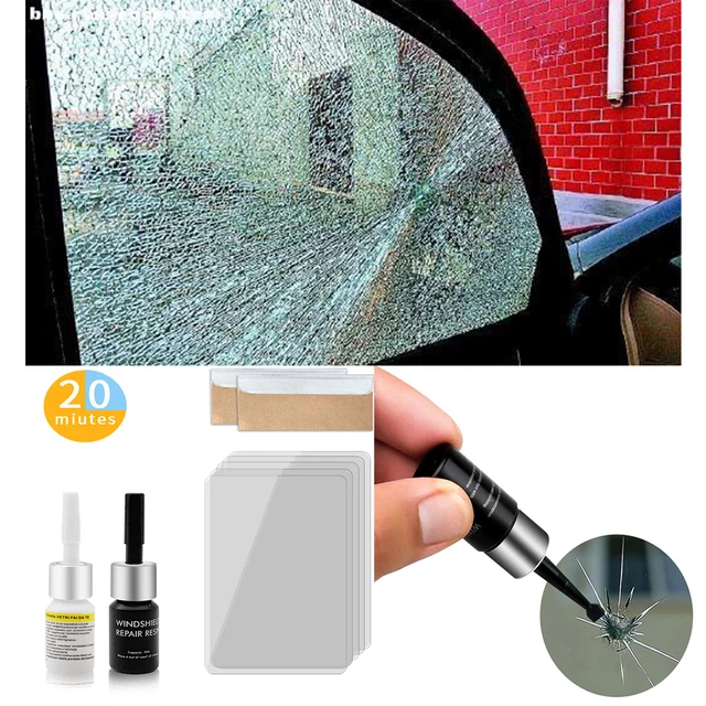 Cracked Glass Repair Kit Windshield Nano Repair Liquid DIY Car Window Phone  Screen Repair Utensil Scratch Crack Restore