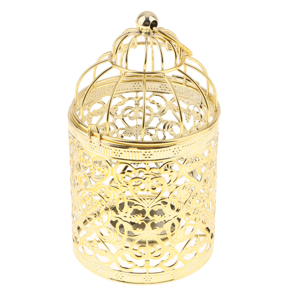 Birdcage Hollow Candle Holder Candlestick ing Lantern Decor