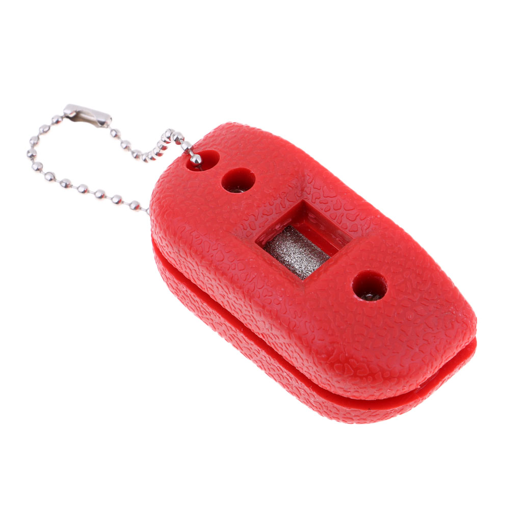 Durable Ice Hockey Skate Compact Hand Grindstone Sharpen  Tool