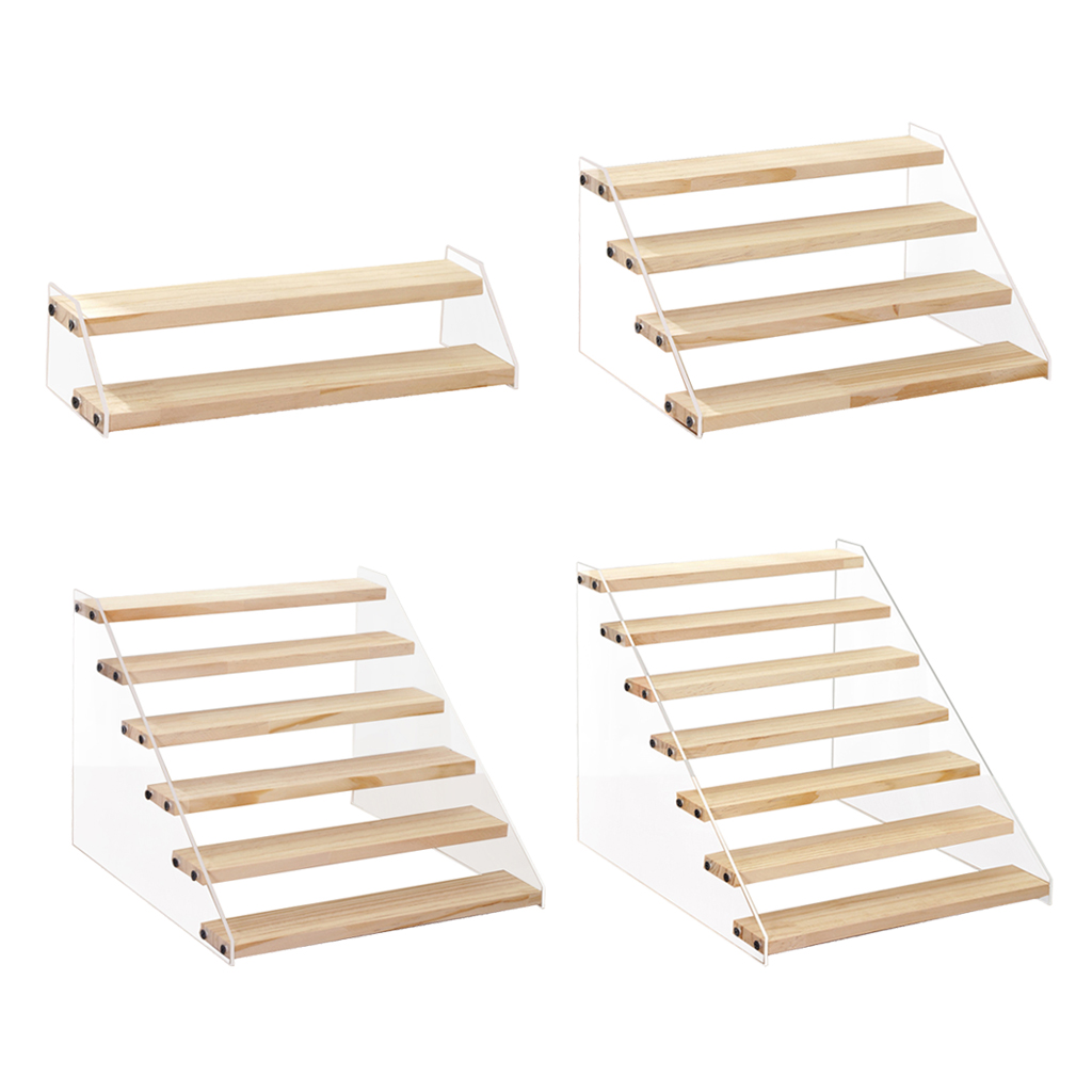 Large Clear Acrylic Display Riser for Figure, Showcase Fixtures, Collections and Commodities, Stable and Durable